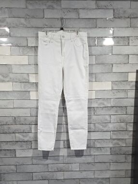 Frame Denim Le High Skinny High-Rise White Jeans Size 31 NWOT